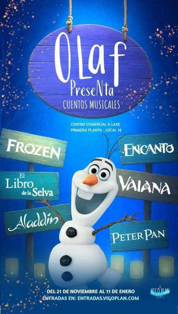 Olaf presenta… Cuentos Musicales (2025-2026) en Vigo
