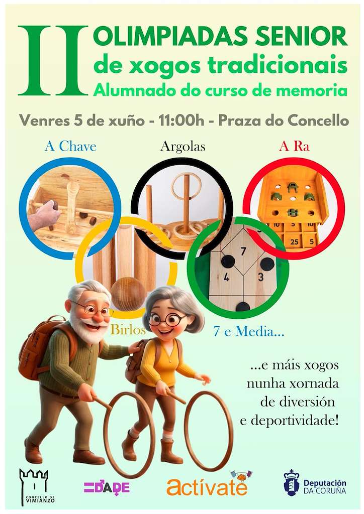 II Olimpiadas Senior de Xogos Tradicionais en Vimianzo