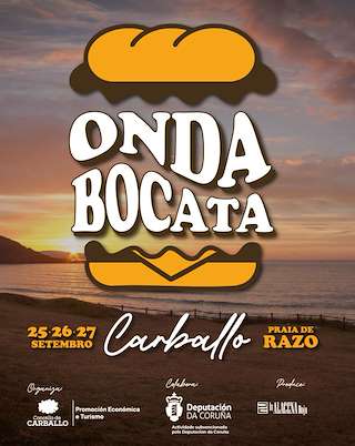 Fechas, información, programa, cartel, imágenes, mapa y ubicación de II Onda Bocata Fest de Razo (2026) en Carballo