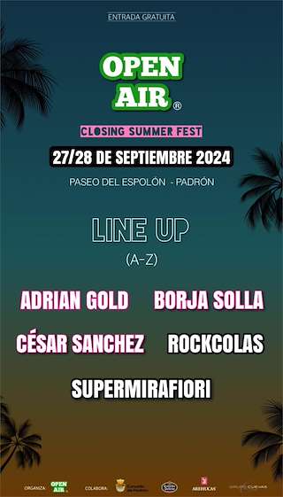 Open Air - Closing Summer Fest en Padrón