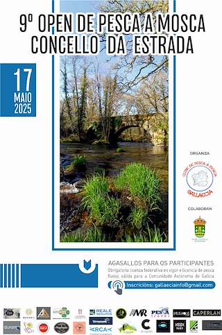 Fechas, información, programa, cartel, imágenes, mapa y ubicación de IX Open de Pesca a Mosca  en  A Estrada