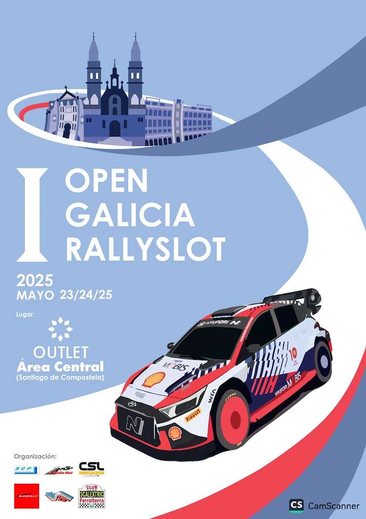 I Open Galicia Rallyslot (2025) en Santiago de Compostela