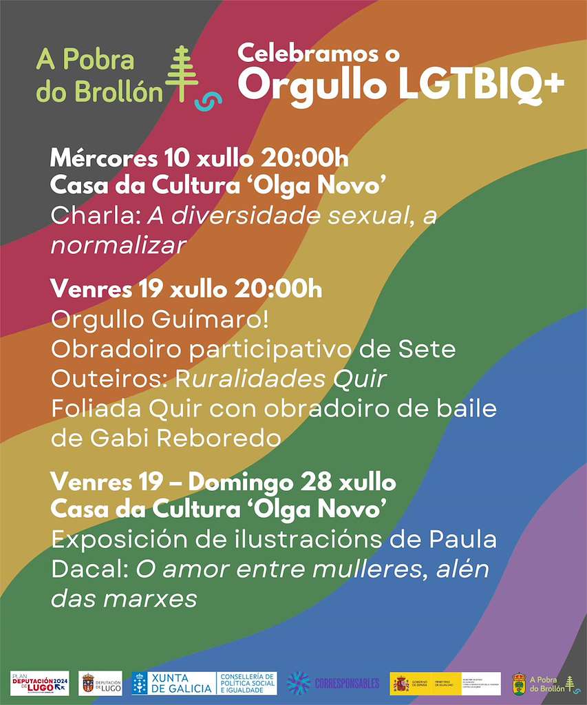 Orgullo LGTBIQ+ en A Pobra do Brollón