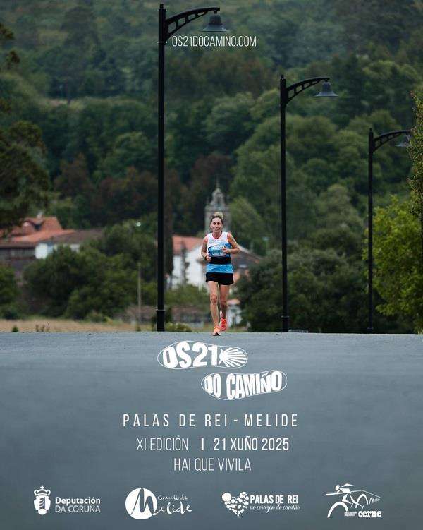 Os 21 do Camiño - Media Maratón (2025) en Palas de Rei