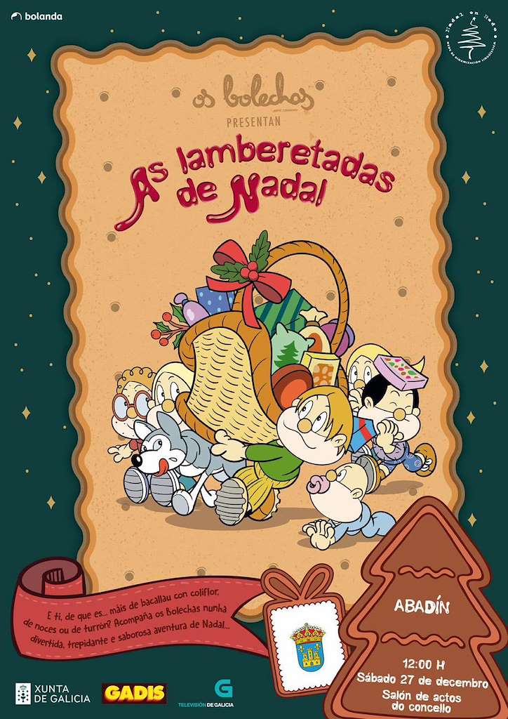 Os Bolechas - As Lamberetadas de Nadal (2025) en Abadín