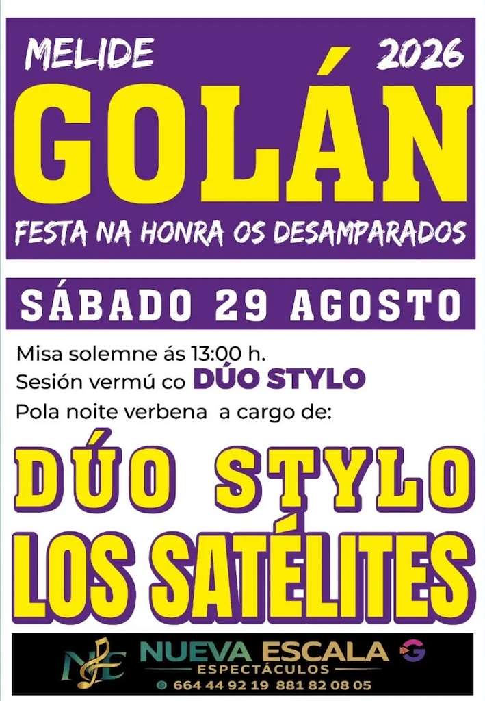 Os Desamparados de Golán (2026) en Melide