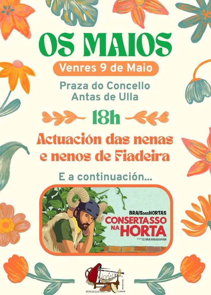 Os Maios (2025) en Antas de Ulla