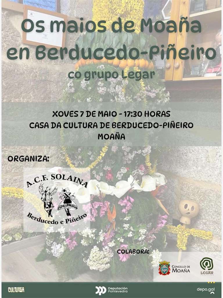 Os Maios de Berducedo - Piñeiro (2026) en Moaña