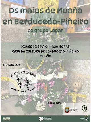 Fechas, información, programa, cartel, imágenes, mapa y ubicación de Os Maios de Berducedo - Piñeiro (2026)  en  Moaña