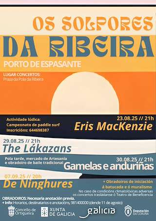 Fechas, información, programa, cartel, imágenes, mapa y ubicación de Os Solpores da Ribeira  en  Ortigueira