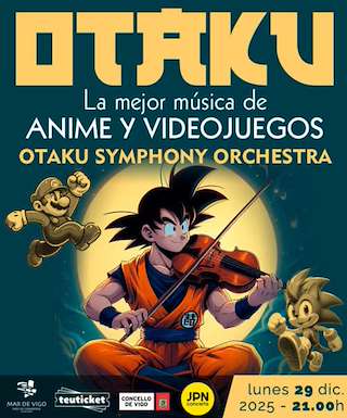 Fechas, información, programa, cartel, imágenes, mapa y ubicación de Otaku - La Mejor Música de Anime y Videojuegos (2025)  en  Vigo