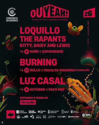 Fechas, información, programa, cartel, imágenes, mapa y ubicación de Ou Yeah! (2026)  en  O Carballiño