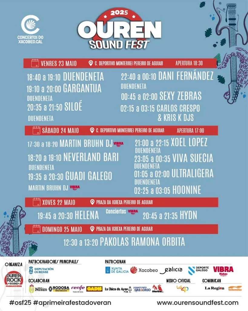 Ouren Sound Fest (2025) en O Pereiro de Aguiar