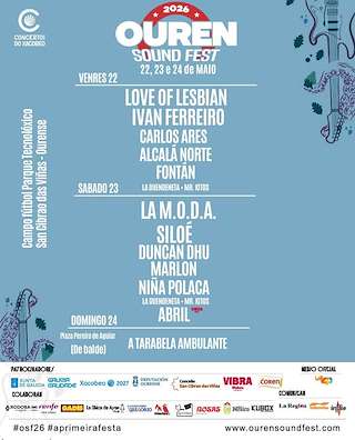 Fechas, información, programa, cartel, imágenes, mapa y ubicación de Ouren Sound Fest (2026)  en  San Cibrao das Viñas