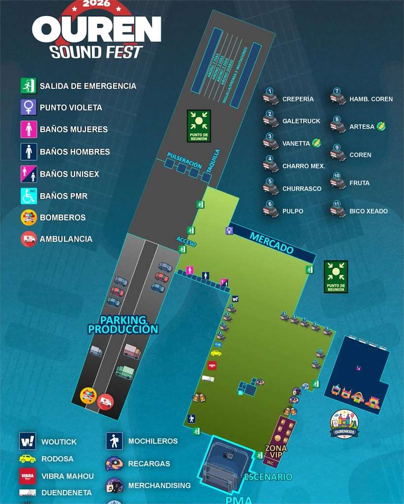 Ouren Sound Fest (2026) en San Cibrao das Viñas