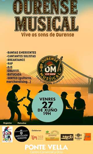 Fechas, información, programa, cartel, imágenes, mapa y ubicación de Ourense Musical