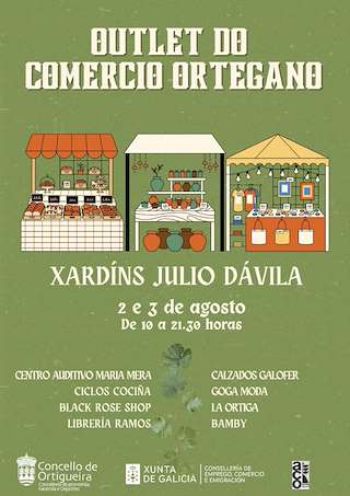 Fechas, información, programa, cartel, imágenes, mapa y ubicación de Outlet do Comercio Ortegano  en  Ortigueira