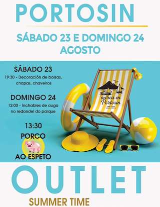 Fechas, información, programa, cartel, imágenes, mapa y ubicación de Outlet Summer Timer Portosín