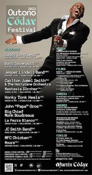 Outono Codax Festival (2025) en Santiago de Compostela