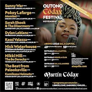 Outono Codax Festival (2025) en Santiago de Compostela