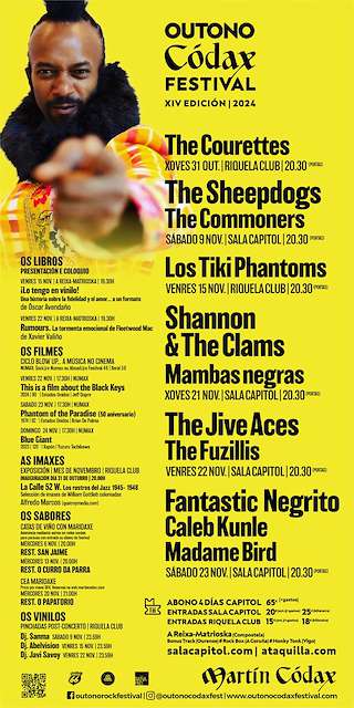 Outono Codax Festival (2025) en Santiago de Compostela