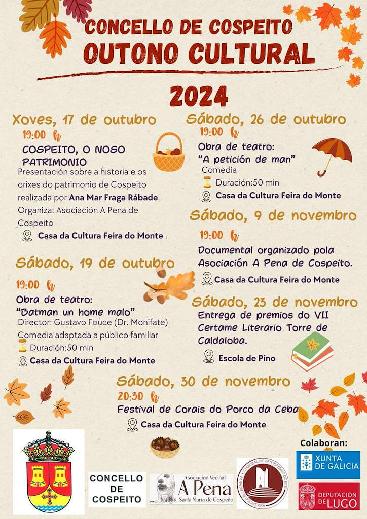 Outono Cultural  en Cospeito