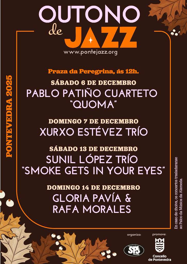 Outono de Jazz (2025) en Pontevedra