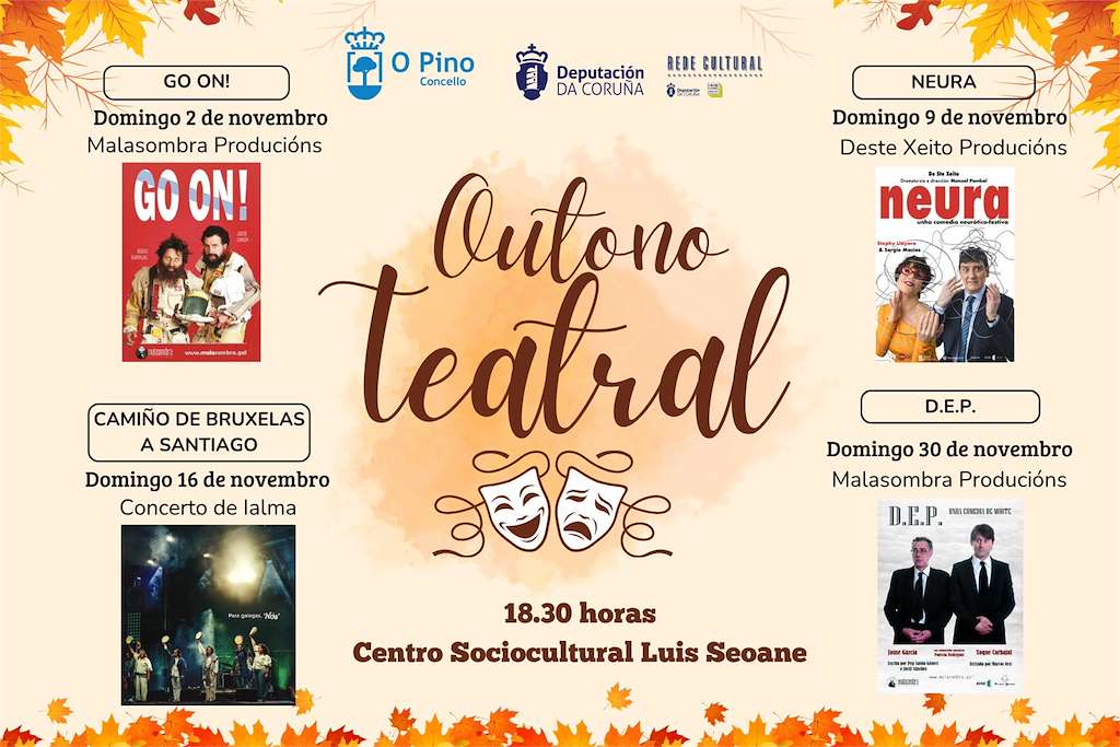 Outono Teatral (2025) en O Pino