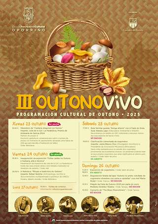 Fechas, información, programa, cartel, imágenes, mapa y ubicación de III Outono Vivo (2025)  en  O Porriño