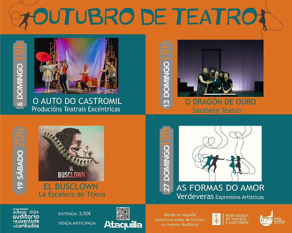 Outubro de Teatro en Cambados