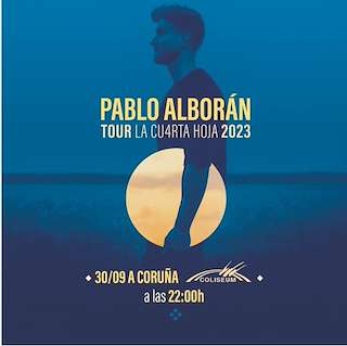 Pablo Alborán - Global Tour Km0 (2026) en A Coruña
