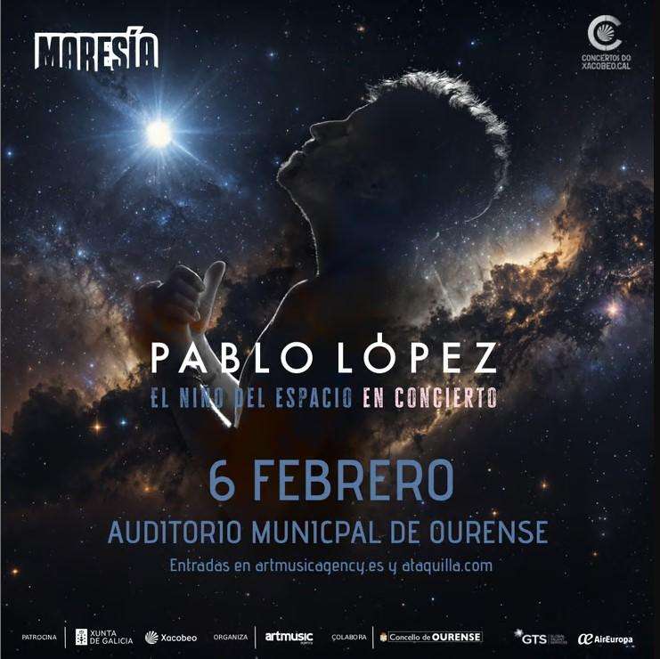 Pablo López - El Niño del Espacio en Concierto (2026) en Ourense