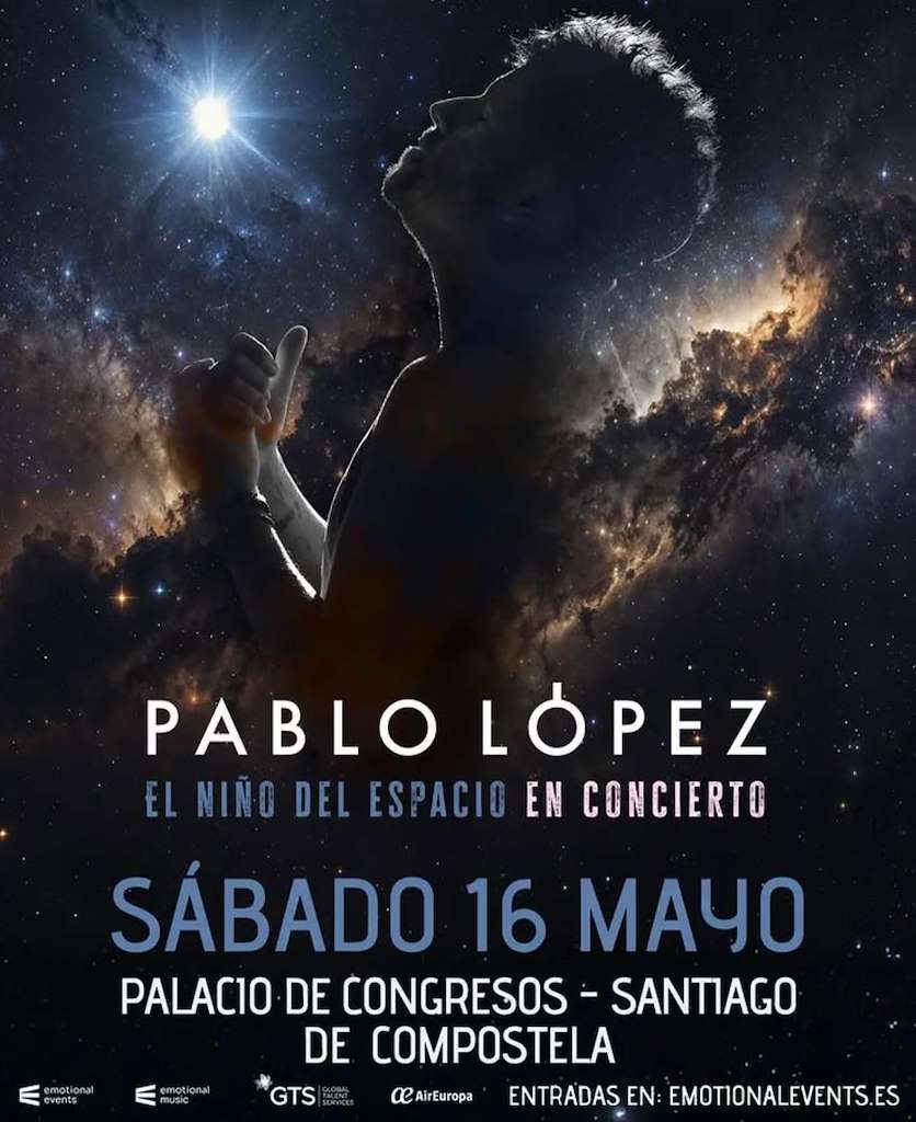 Pablo López - El Niño del Espacio en Concierto (2026) en Santiago de Compostela