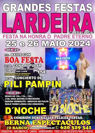 Padre Eterno de Lardeira  en Carballeda de Valdeorras