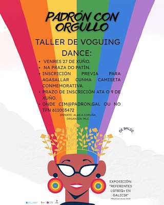 Fechas, información, programa, cartel, imágenes, mapa y ubicación de Padrón con Orgullo