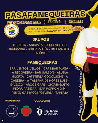 Paellada Solidaria - II Pasafanequeiras en Ribeira