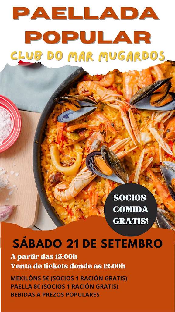 Paellada Popular en Mugardos