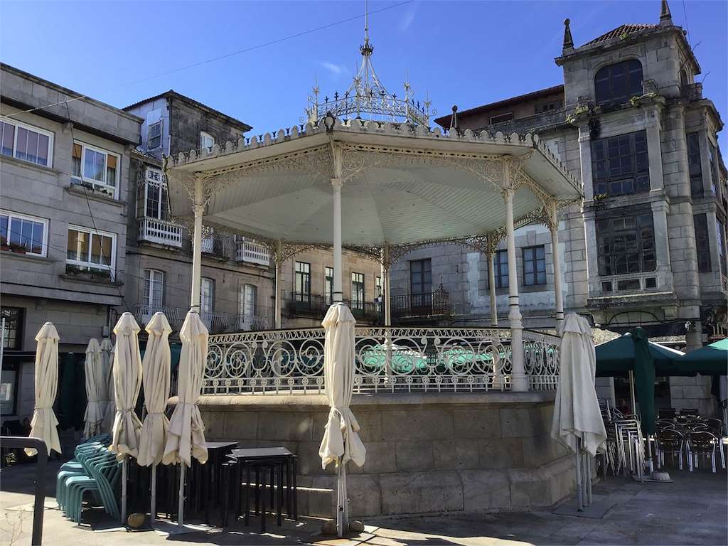 Palco de la Música del Paseo da Corredoira en Tui