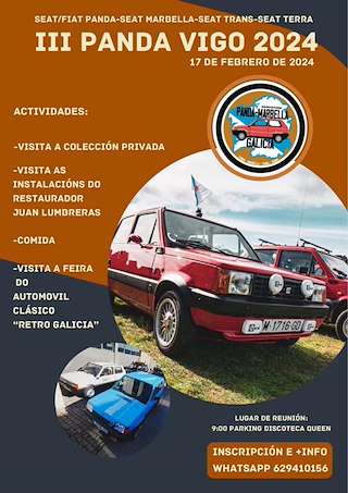 Fechas, información, programa, cartel, imágenes, mapa y ubicación de III Panda Vigo  en  Mos
