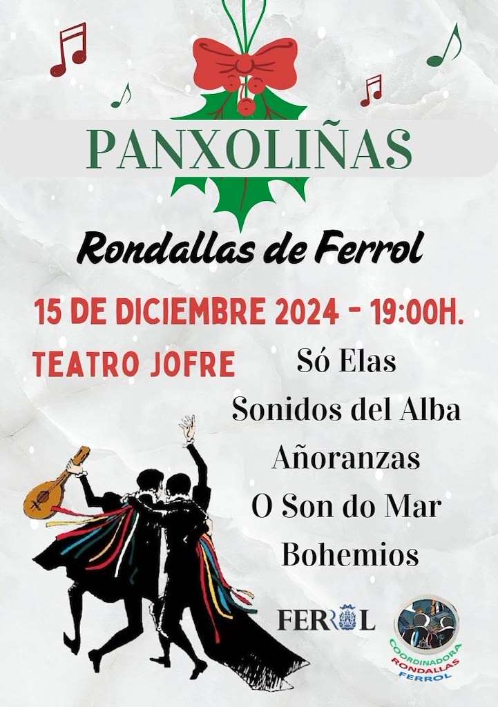 Panxoliñas en Ferrol