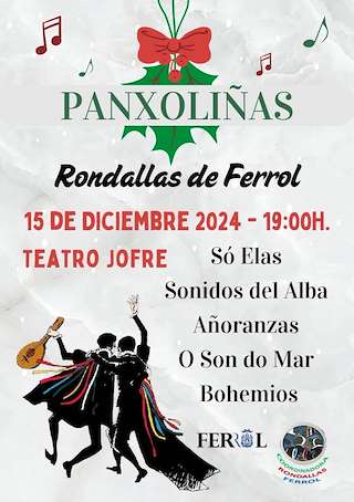 Fechas, información, programa, cartel, imágenes, mapa y ubicación de Panxoliñas  en  Ferrol