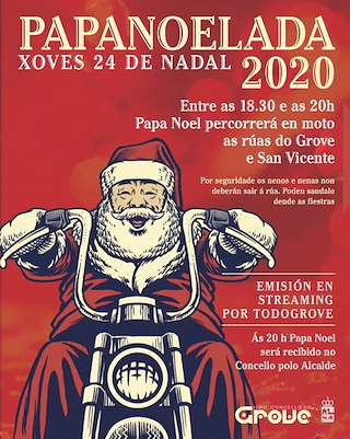 Papanoelada en O Grove
