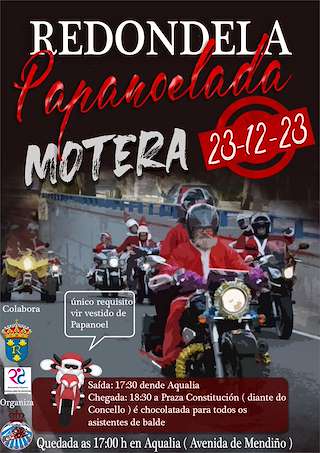 Papanoelada Motera en Redondela