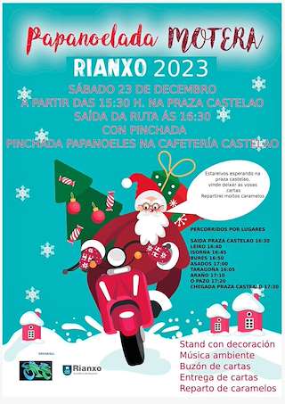 Papanoelada Motera (2025) en Rianxo