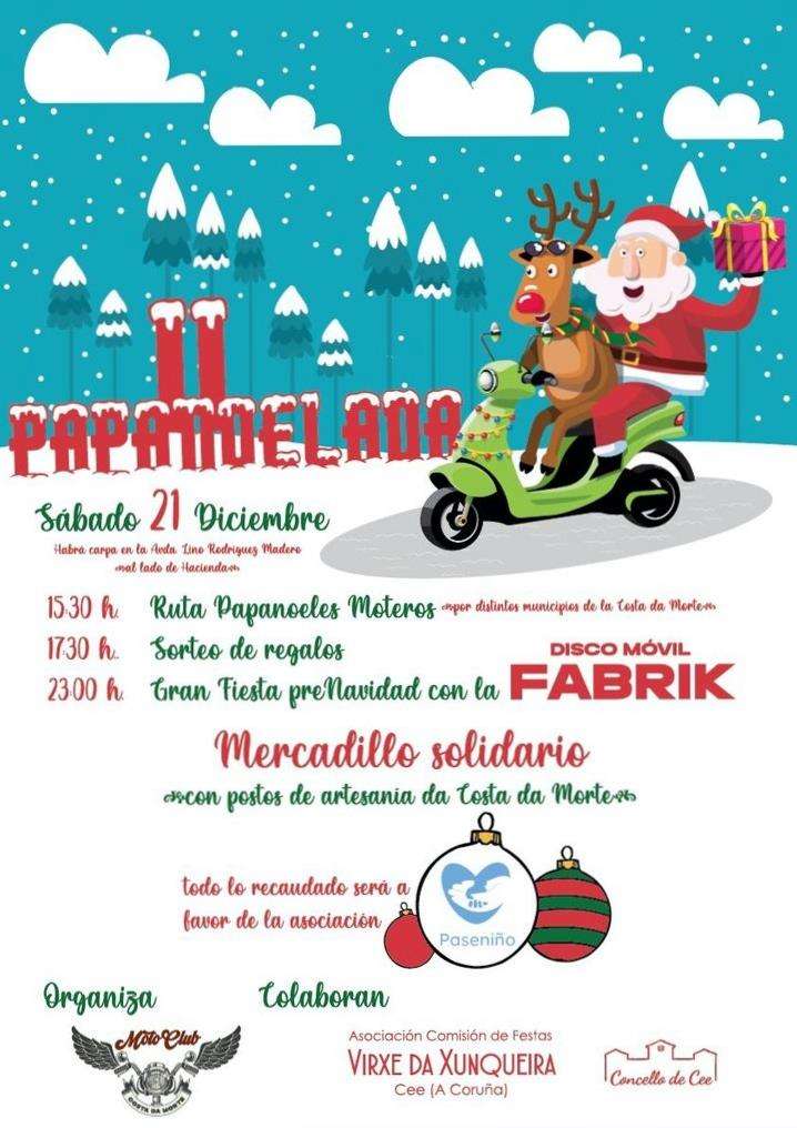 II Papanoelada Moteira en Cee