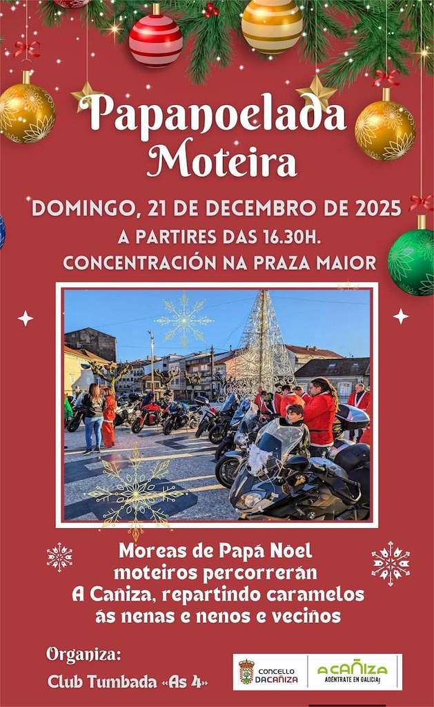 Papanoelada Motera  (2025) en A Cañiza