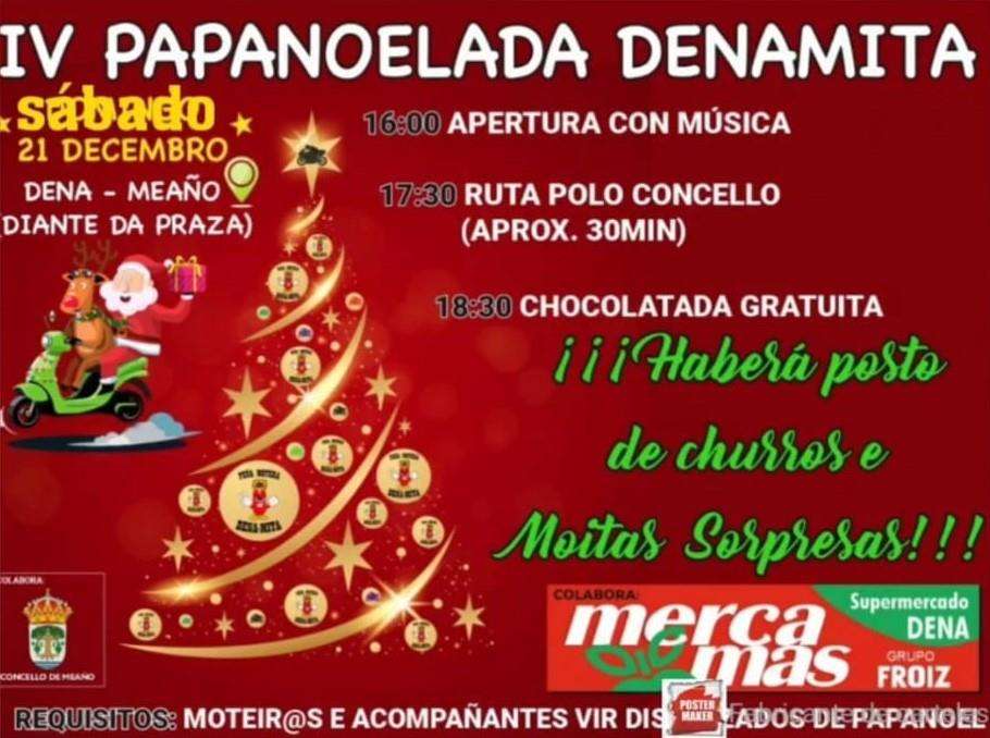 IV Papanoelada Motera en Meaño