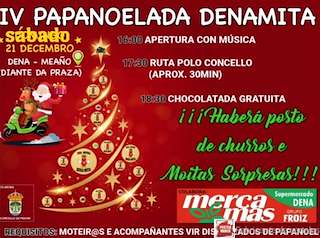 Fechas, información, programa, cartel, imágenes, mapa y ubicación de IV Papanoelada Motera  en  Meaño