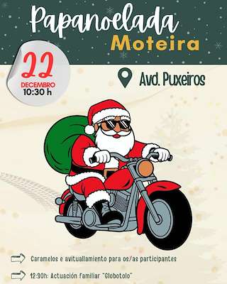 Fechas, información, programa, cartel, imágenes, mapa y ubicación de Papanoelada Motera  en  Mos