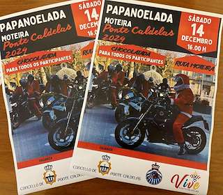 Fechas, información, programa, cartel, imágenes, mapa y ubicación de PapaNoelada Motera (2025)  en  Ponte Caldelas